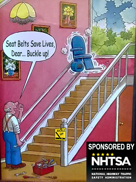 Stairlift Click It or Ticket