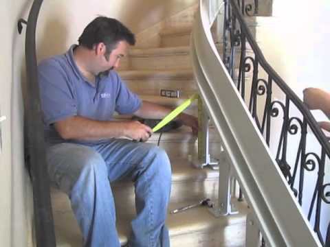 bruno curved stair lift