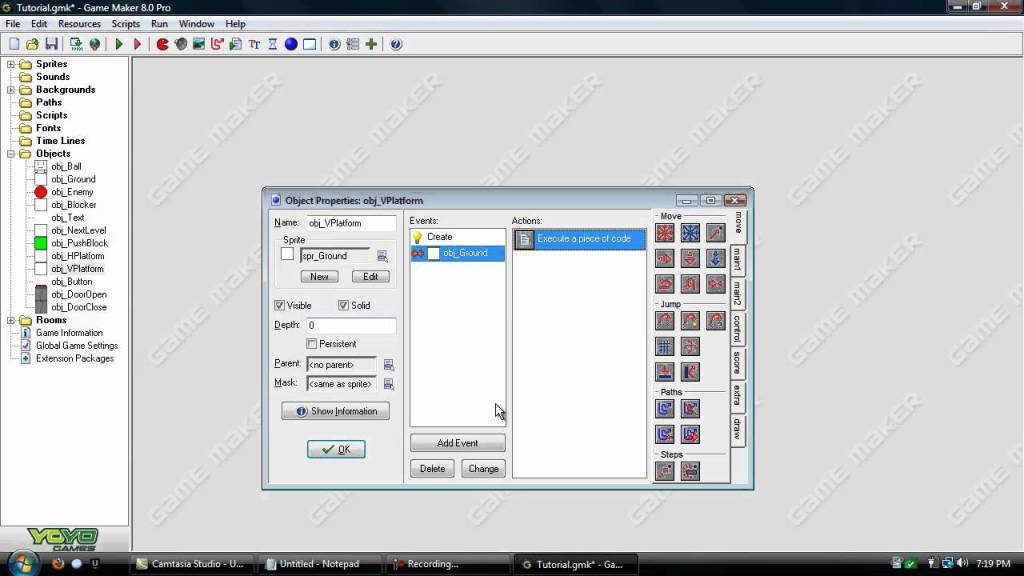 game maker platformer part 10 ve