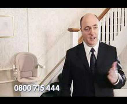 stannah stairlift advert signals