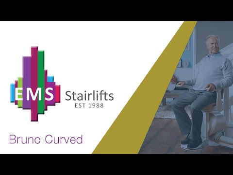 ems stairlifts bruno curved