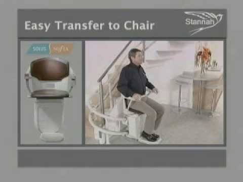 stannah curved stairlift