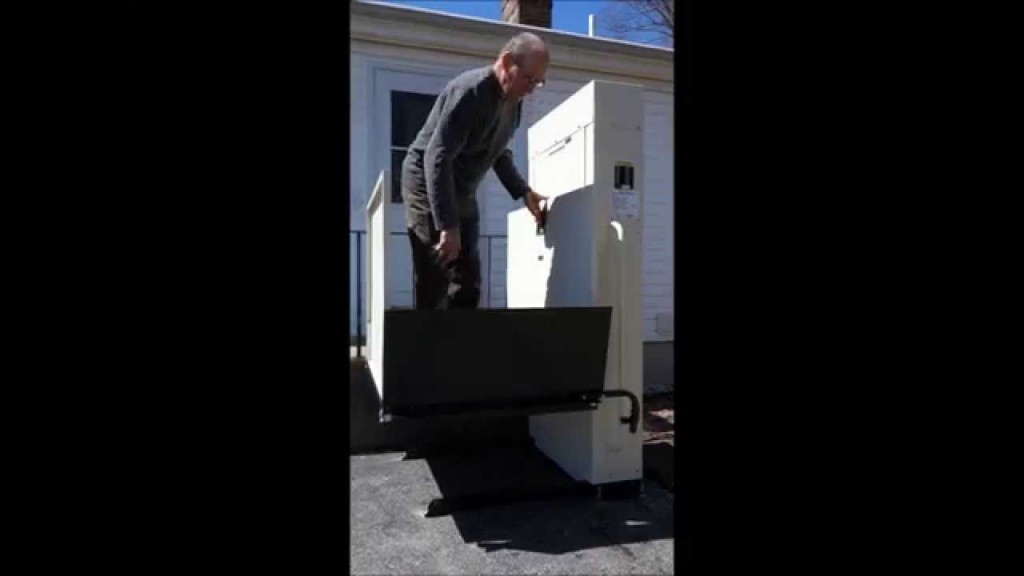 vertical platform lift demo
