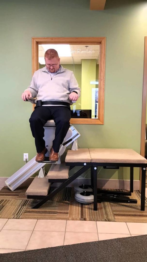 bruno stair lift by clock mobili