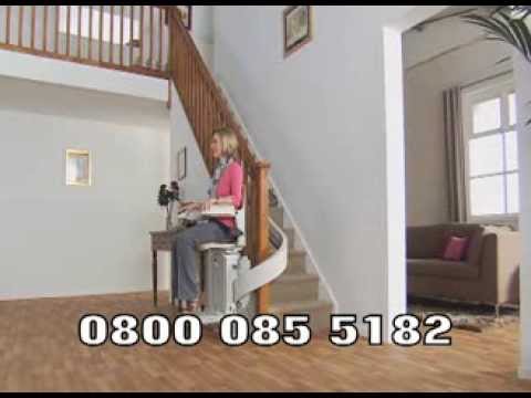 stair lift putting in stair lift
