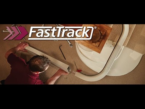 quickest curved stairlift set up