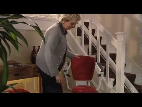 flow two curved stairlift by thy