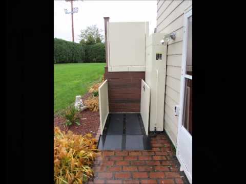 vertical platform lift from harm