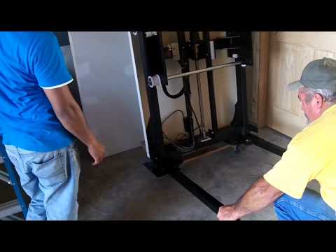 wheelchair lift installation set